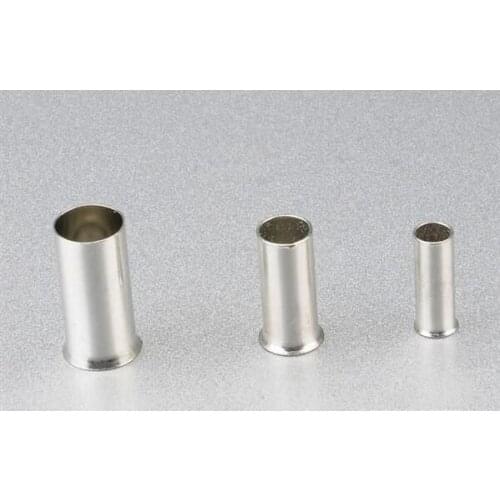 EN16-12 Non Insulated pin terminal For 16mm2 5 AWG Crimp Connector Cord Pin End Terminal