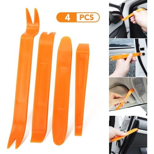 4Pcs ABS Automobile Audio Door Clip Panel Removal Tool for Ford Focus 2 3 mk2 mk3 Fiesta Mondeo Ranger Fusion Kuga Ka Jetta mk6