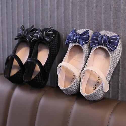 Summer Kids Shoes 2021 Fashion Leathers Children Sandals for Girls Toddler Baby Bowknot Shoes Spring Autumn Sweet Girls Shoes