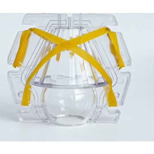 Mini Table Lamp Shape Candle Mold Handmade Plastic Aromatherapy Candle Making Mould DIY Tools Home Decoration