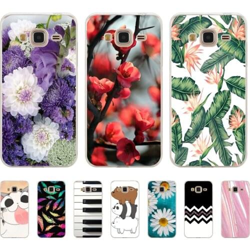Soft Case For Silicone Back Cover For Cute Phone Cases Cover Bumper for Samsung Galaxy j1 j3 j5 2016 2017 j6 Plus 2018 case