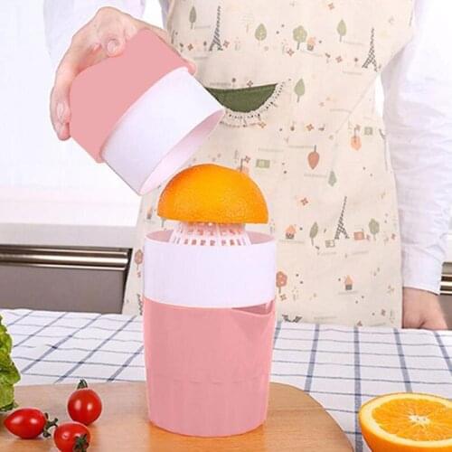 Portable Manual Citrus Juicer for Orange Lemon Fruit Squeezer 100% Original Juice Child Healthy Life Potable Juicer Machine