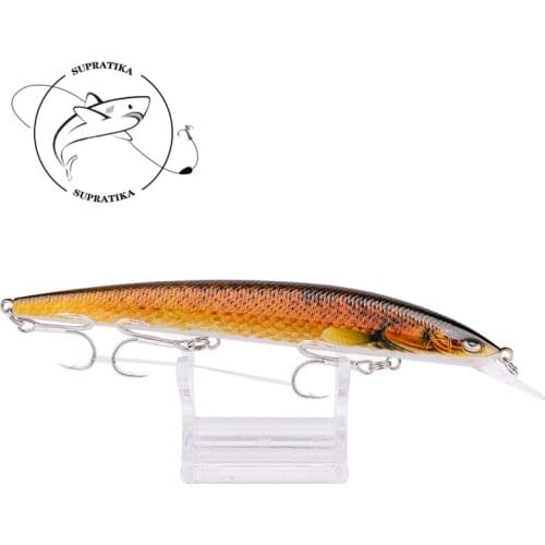 18G/15CM Artificial Minnow Freshwater Fishing Lure Hard Lure Diving Depth 2-4 m Anti-corrosion Bionic Plastic Fishing Bait