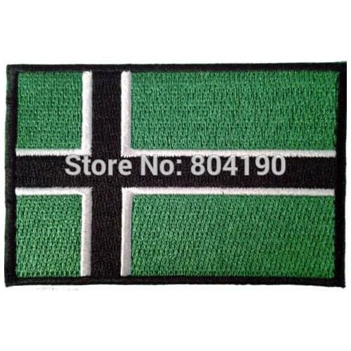 3" VINLAND FLAG EMBROIDERED IRON ON PATCH asatru viking odin norse rune mythology thor odinism