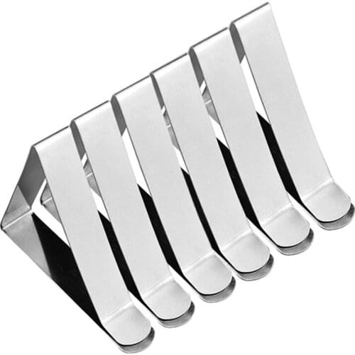 5/10PCS Table cloth Clip Stainless Steel Tablecloth Clip Cloth Subject tablecloths Clamp Wedding Party Home Table Holder Clips