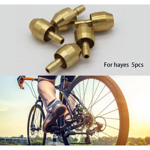 Brake Olive Head For Hayes 5.4mm tubing 5pcs Metal Brake Hose Olive/Bushing