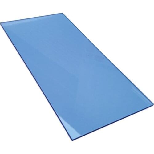 Acrylic Sheet, Blue Transparent Light Blue Light Blue Color Plexiglass Sheet Processing Custom-made Advertising Production