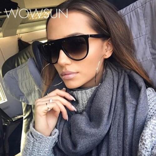 Brand designer sunglasses mens fashion universal sunglasses big frame UV400