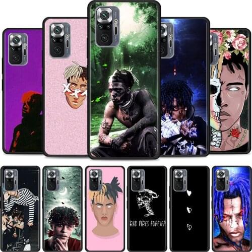 Case for Xiaomi Redmi Note 8 9 10 Pro 7 8T 9T Redmi 9 9i 8A 9A 9C 9T 10 9 Pro Soft Phone Cover RAP XXXTentacion