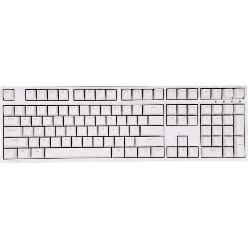 Keycaps for Mechanical Keyboard White ABS Transparent Backlight 108 Keys Suit for Anne Pro 2 GK61 SK61 GK64 PC Game