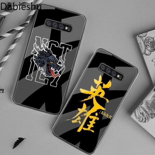 Kpop NCT 127 Neo Zone Phone Case Cover Tempered Glass For Samsung S20 Plus S7 S8 S9 S10 Plus Note 8 9 10 Plus