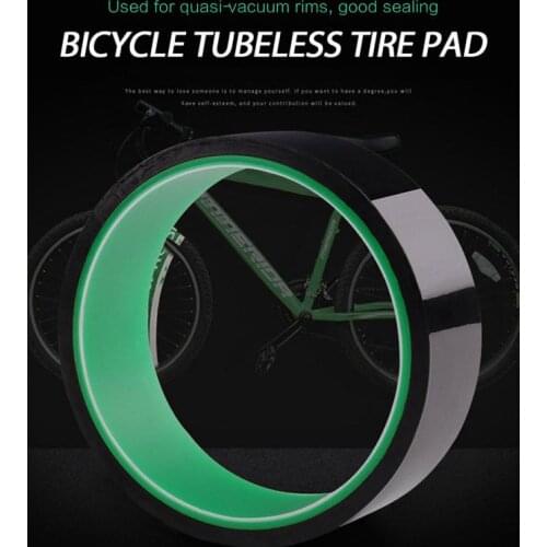 Bicycle Tubeless Tire Pad Vacuum Ring Lining Belt Tire Sealing Tire Pad Tape 20/23/25/27/29/31/33/35/37 mm For Mountain Bike Roa