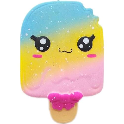Kawaii Ice Cream Scented Squishies Slow Rising Toys Stress Reliever Toys Squish Antistress Kawaii Squishies Squeeze Food Toy