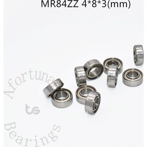 MR84ZZ 4*8*3(mm) 10pieces bearing free shipping ABEC-5 Metal Sealed Miniature Mini Bearing MR84 MR84ZZ chrome steel bearing
