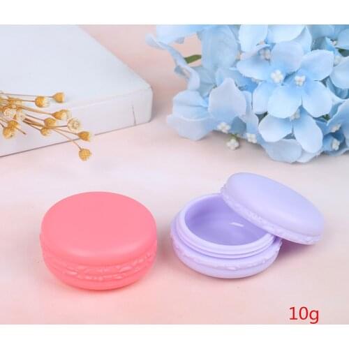 1pcs Candy Color Refillable Bottles 10g Mini Makeup Jar Pot Body Cream/Lotion Cosmetic ContainerTravel Pocket Accessories