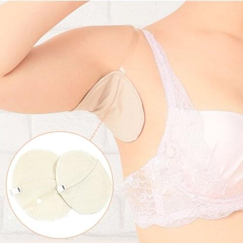 Reusable Underarm Sweat Pads Armpits Sweat Perspiration Absorbing Mesh Pads T-shirt Garment Guards Protector for Women