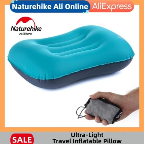 Naturehike Inflatable Pillow Air Pillow Camping Pillow Ultralight Hiking Sleeping Pillow Outdoor Compressible Travel Pillow Set
