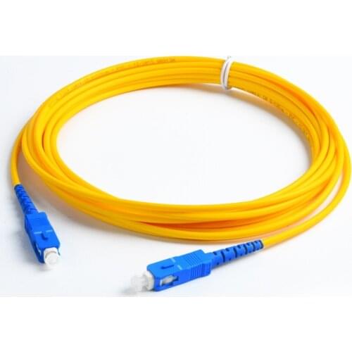 SC-SC Fiber Optic Patch Cord Single-mode Single Core 3m OS2 Carrier-grade LC/FC/ST/SC Home Fiber Optic Pigtail Patch Cord