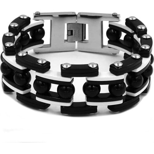 STBZCXH White Bracelets