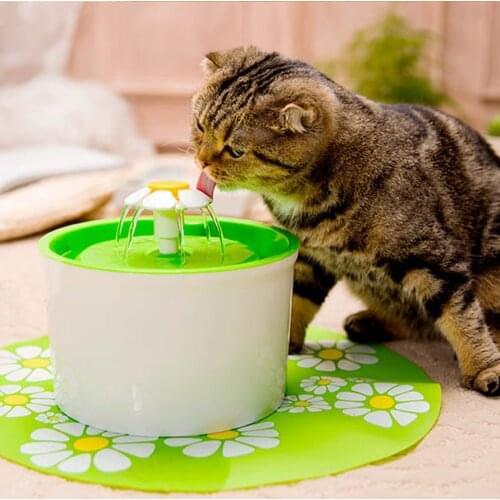 1.6L Automatic Cat Dog Water Fountain Electric Pet Drinking Feeder Bowl USB Mute Dog Cat Water Dispenser Pets Drinker Feeder