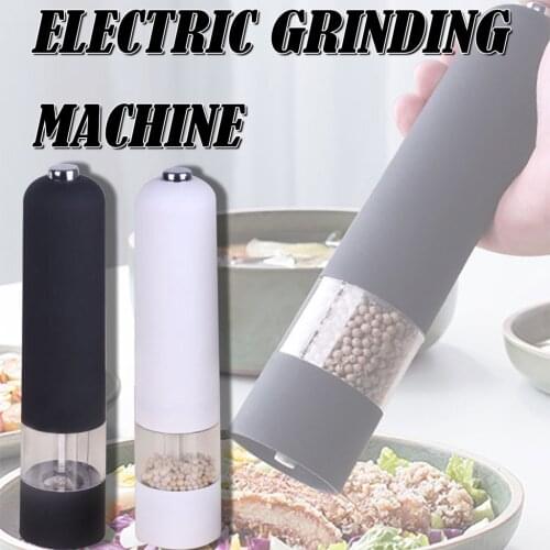 1PC Electric Pepper Grinder Salt Spice Mill Adjustable Grinder Home Kitchen Tools Accessories for Cooking BBQ High Quality #84