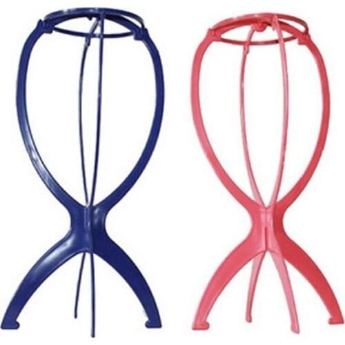 200pcs fashion Folding Stable Durable Wig Hair Head Hat Cap pcs Display Holder Stand Tool