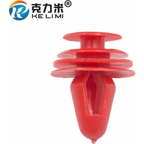 KE LI MI NO.24 Door Plate Garnish Red Universal Car Interior Panel Fixed Trim