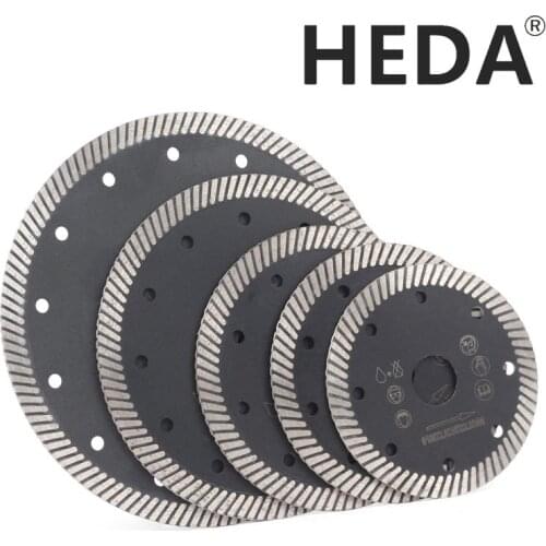 HEDA 105-230mm Hot Pressed Sintering Diamond Saw Blade Cutting Disc For Tile Marble Granite Brick Concrete Masonry