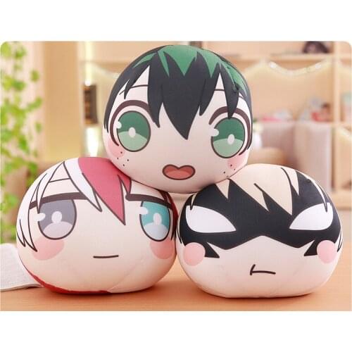 Anime My Hero Academia Boku no Hiro Akademia Printing pillow plush Toy Q veision Cushion pillow toy Gifts