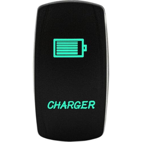 Car CHARGER 12V 20A Toggle Rocker Switch Blue LED Light 5Pin ON OFF switch