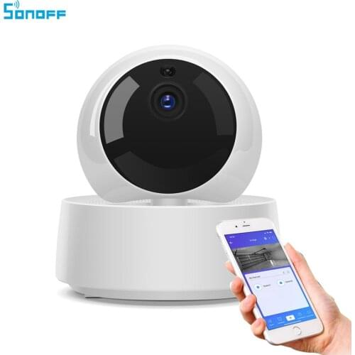 Sonoff GK-200MP2-B 1080P HD Wireless Smart WiFi APP Control Camera baby Motion Detective 360° Viewing Security Cameras for home