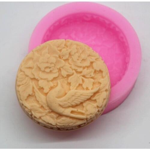 C482 soap diy silicone molding sweet fat mold Chinese wind annunciation