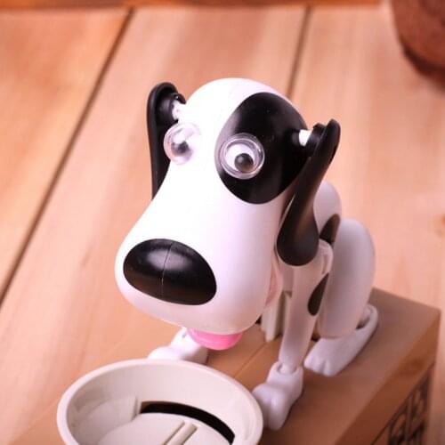 Childrens electric money dog storage tank creative coin piggy bank Childrens birthday gift money animal storage tank 018