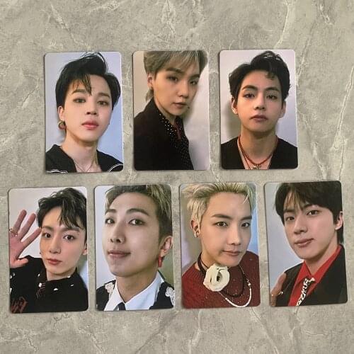 Hot KPOP Bangtan Boys Lomo Card New Album BUTTER Lucky Draw Event PowerStation Photocard Cards Postcard Photo Fan Gift