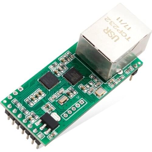 Low Cost Solution Serial TTL to Ethernet Module USR-TCP232-T2 Web page configuration / DHCP & DNS