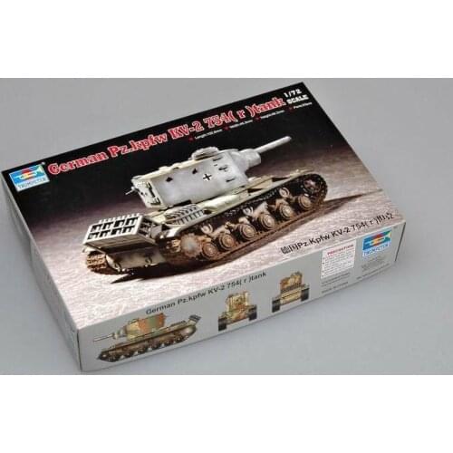 Trumpeter 1/72 07266 German Pz.kpfw KV-2 754( r )tank
