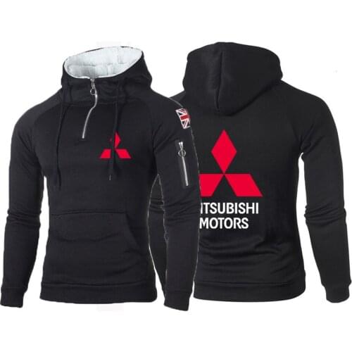 Mitsubishi Motors 2021 New Hoodies Sweatshirts Fashion Hooded Hip Hop Hoody Mens Brand Hoodie Casual Streetwear Jackets