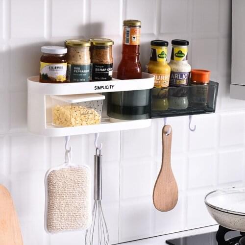 Adjustable Rotating Shelf Storage Rack Bathroom Accessories Wall-Mounted Corner Locker Kitchen Organizer Housekeeper On Wall