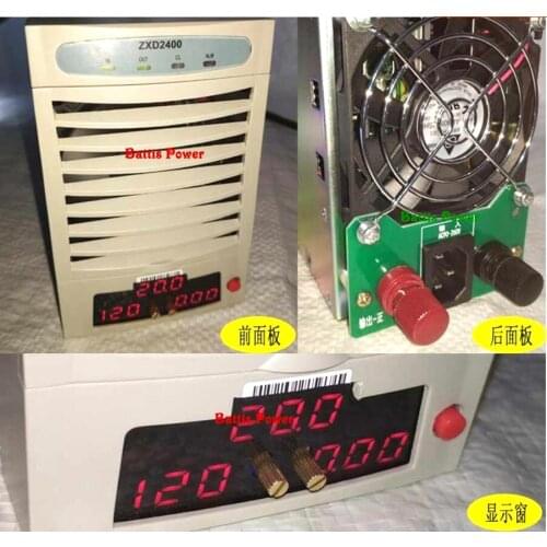 Adjustable 0-120V 20A 50A 12v 24v 48v 50A 30A 60v 36v 90v 100v 80v 70v high current charger for power li-ion lifepo4 lipo LTO