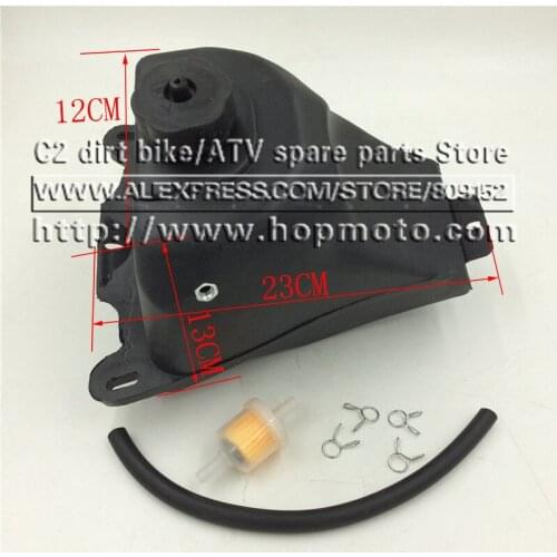 Gas Fuel Tank para 47cc 49cc 2 tiempos Apollo KXD Mini Moto Dirt Pocket Bike ATV Quad Go Kart Minimoto motocicleta Motocross