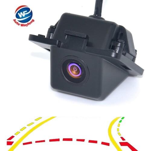 WF Intelligent Dynamic Trajectory Tracks Parking Line Reverse Rearview Parking Camera For Mitsubishi Outlander 2007-2015