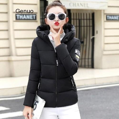 Winter Parkas Women Autumn Plus Size 5XL Coat Jacket Hooded Thick Warm Short Outerwear Female Slim Cotton Padded Basic Tops