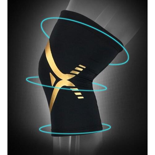 NEW 1Pc Outdoor Sport Football Cycling Elastic Compression Knee Guard Sleeve Pad