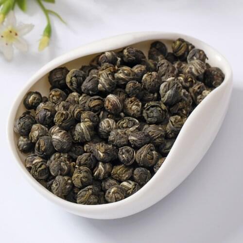 2021 3A Fresh Premium Jasmine Dragon Pearl for Lose Weight Tea Green Health Care Loss Slimming Tea