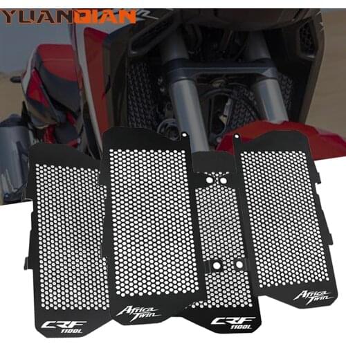 For Honda Africa Twin CRF1100L 2020 2021 Motorcycle Accessories Aluminum Radiator Guard Grille Cover Cooler Protector CRF 1100L