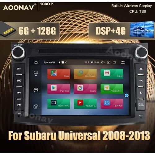 2 din Android 10.0 car radio For Subaru Universal 2008-2013 car stereo auto radio multimedia GPS Video Audio Radio Head Unit