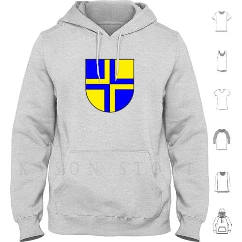 Davos Coat Of Arms , Switzerland Hoodies Long Sleeve Davos Coat Of Arms Davos Summit Tavau Canton Grisons