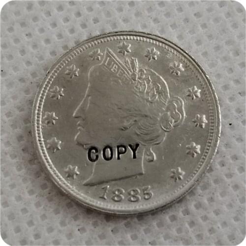 COPY REPLICA 1885 Liberty Head V Nickel
