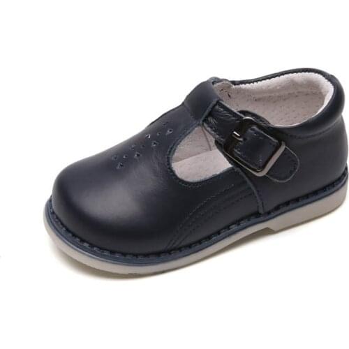 Summer baby casual shoes High quality genuine leather boys Flat shoes Little kids shoes Baby girls sneakers 12M