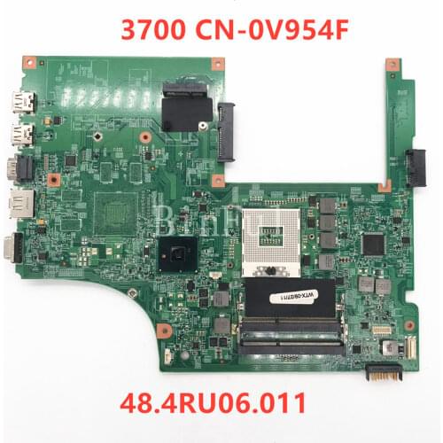 High quality For DELL V3700 Laptop motherboard CN-0V954F 0V954F V954F 09290-1 48.4RU06.011 100% full Tested